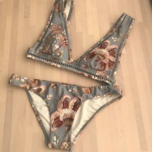 paisley ladder bikini